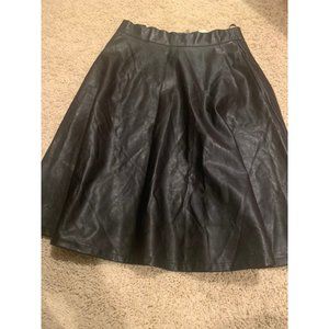 Forever 21 Faux Leather Skirt New